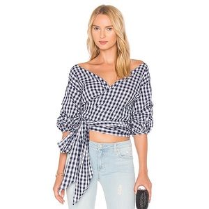 Lovers and Friends X REVOLVE Bow Blouse